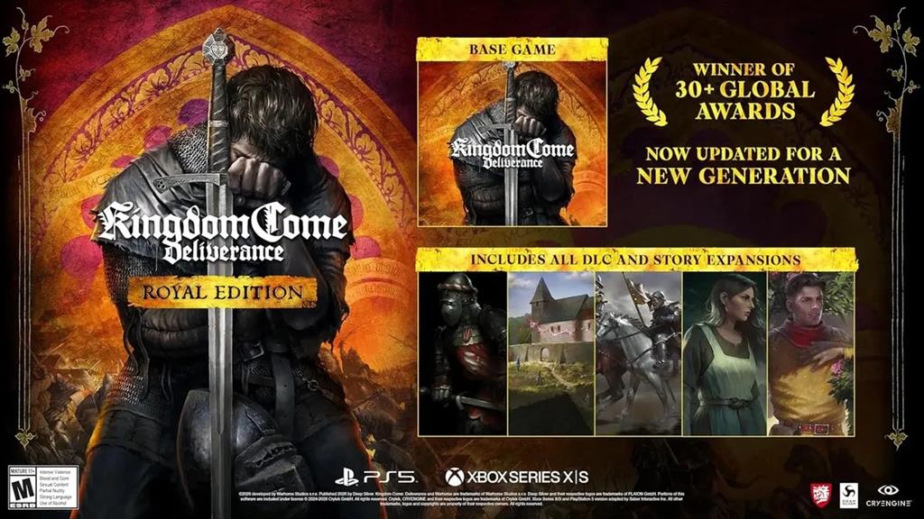 KINGDOM COME DELIVERANCE ROYAL EDITION PS5 FISICO