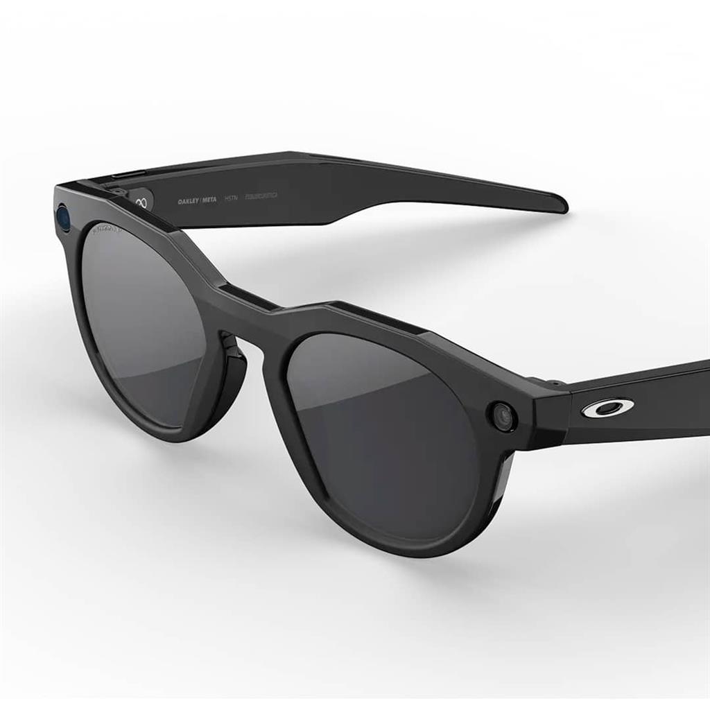 Lentes Oakley Meta HSTN Smart Ai 2 Black / Prizm Polarized Lenses