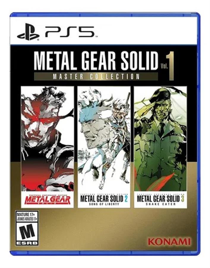 METAL GEAR SOLID MASTER COLLECTION VOL.1 PS5 físico