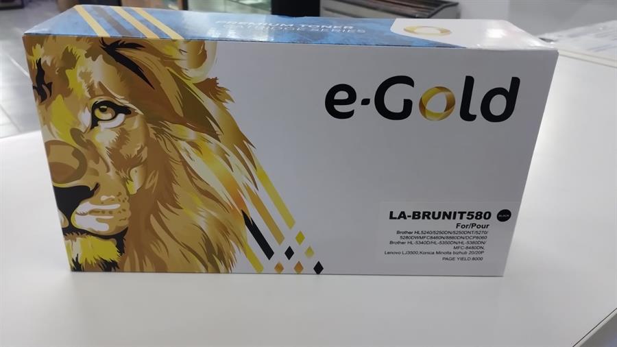 Tóner Premium E-Gold / Laser Gold LA-BRUNIT580