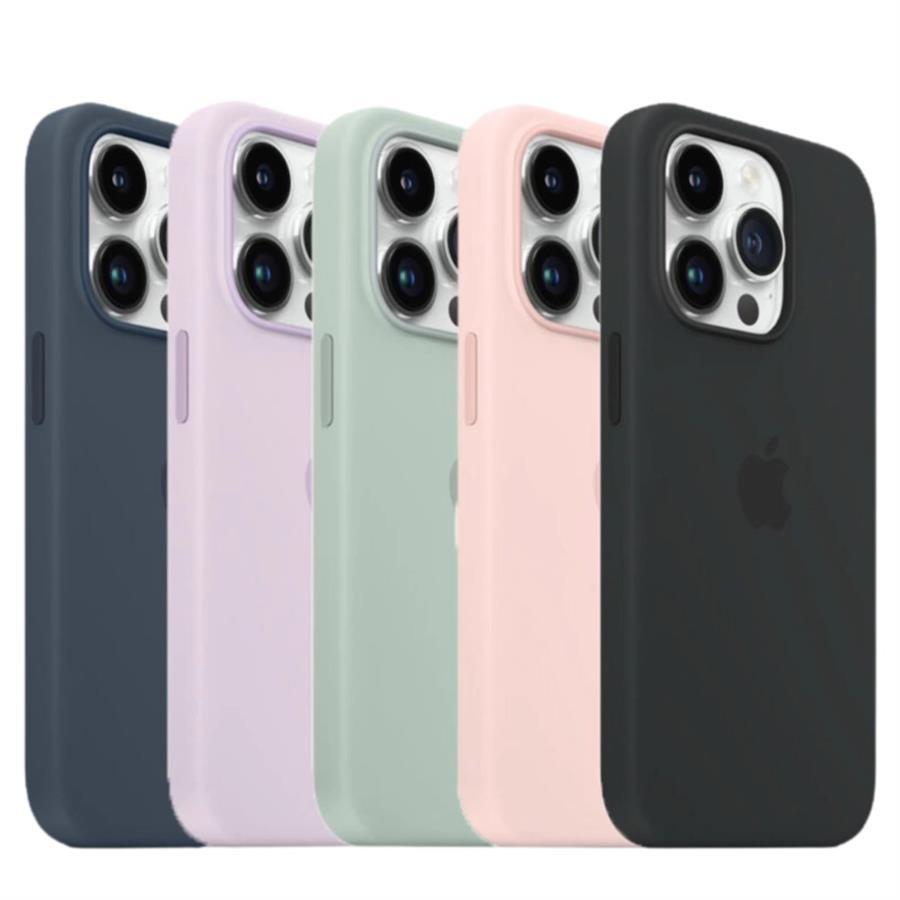FUNDA SILICONA IPHONE 16 PRO MAX (CONSULTAR COLORES)