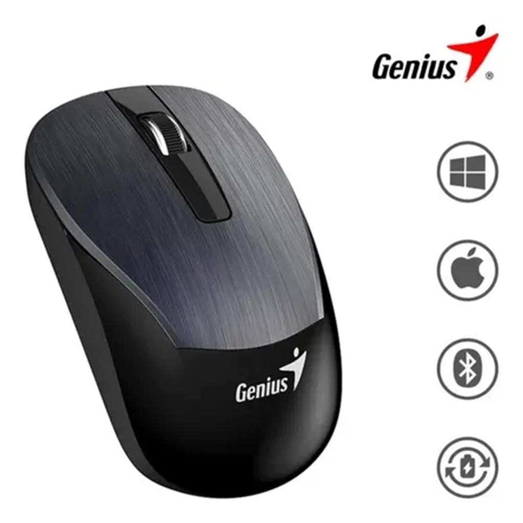 Mouse Inalámbrico Genius Eco-8015 Negro