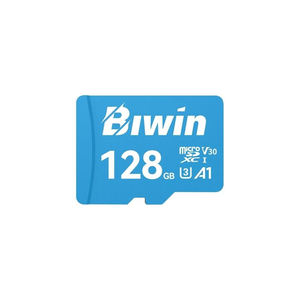 Tarjeta de Memoria BIWIN MS100 128GB MicroSDXC A1 100MB/s U3 V30