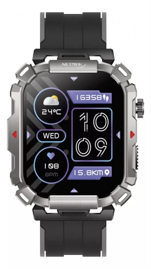 Smartwatch Bluetooth 2" 5.3 Netmak (NM-EVOLUTION)