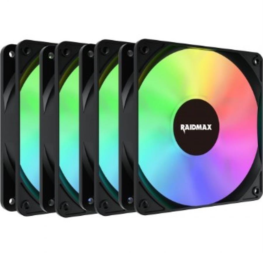 Cooler Fan Raidmax X4 120 MM ARGB (consultar colores disponibles)