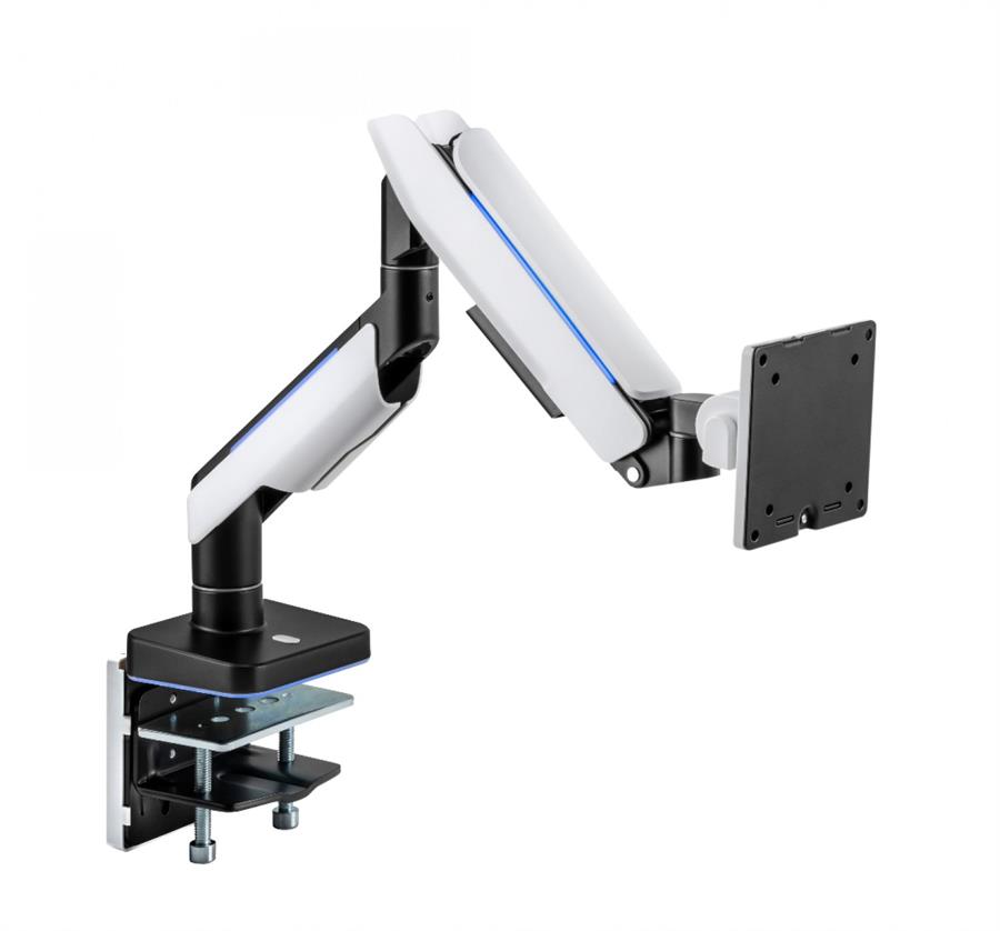 Soporte de escritorio RGB de alta resistencia Intelaid 17" a 49" 20 KILOS IT-DBGR