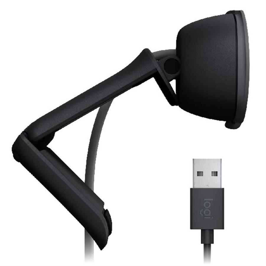 Cámara Web Logitech Brio 100 Negra
