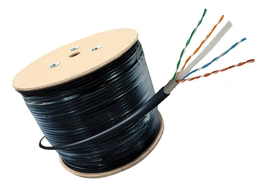 BOBINA UTP GLC Exterior Cat6 x 305 Mts Doble Vaina (CE-1431)