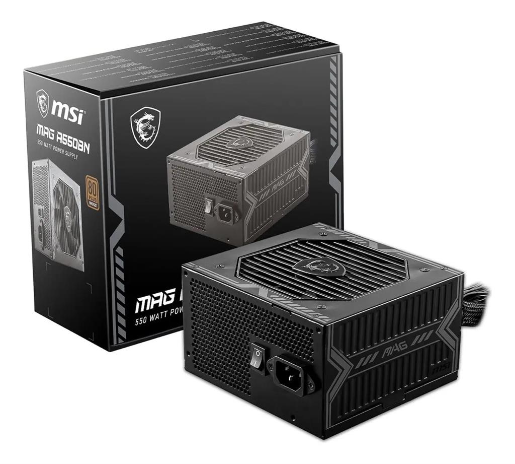 Fuente MSI MAG A550BN 550W 80 Plus Bronze (9603)