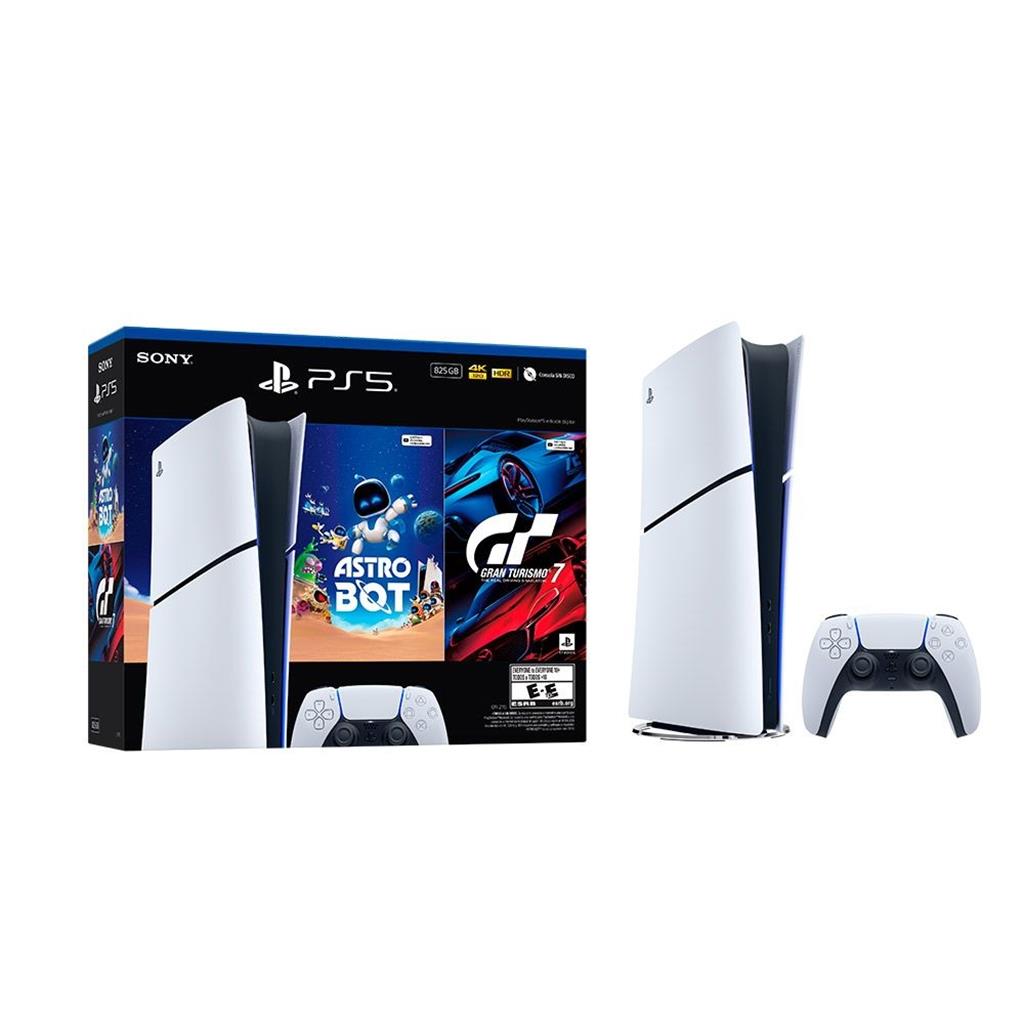 Consola PlayStation 5 Slim Digital 825GB + Astrobot + Gran Turismo 7