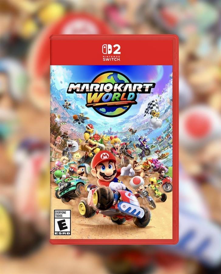 MARIO KART WORLD NSW2 físico (PREVENTA)