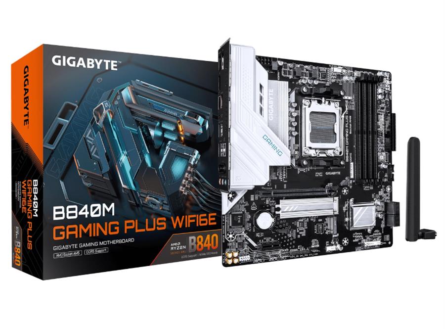 Motherboard GIGABYTE B840M GAMING PLUS WIFI6E AM5 DDR5