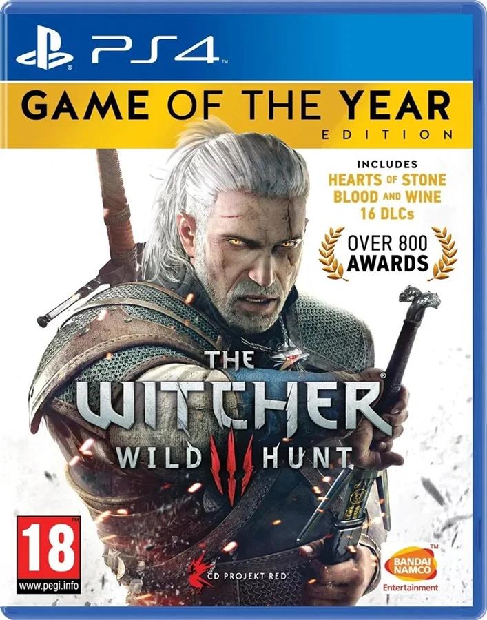 THE WITCHER 3 WILD HUNT GAME OF THE YEAR EDITION EU PS4 fisico