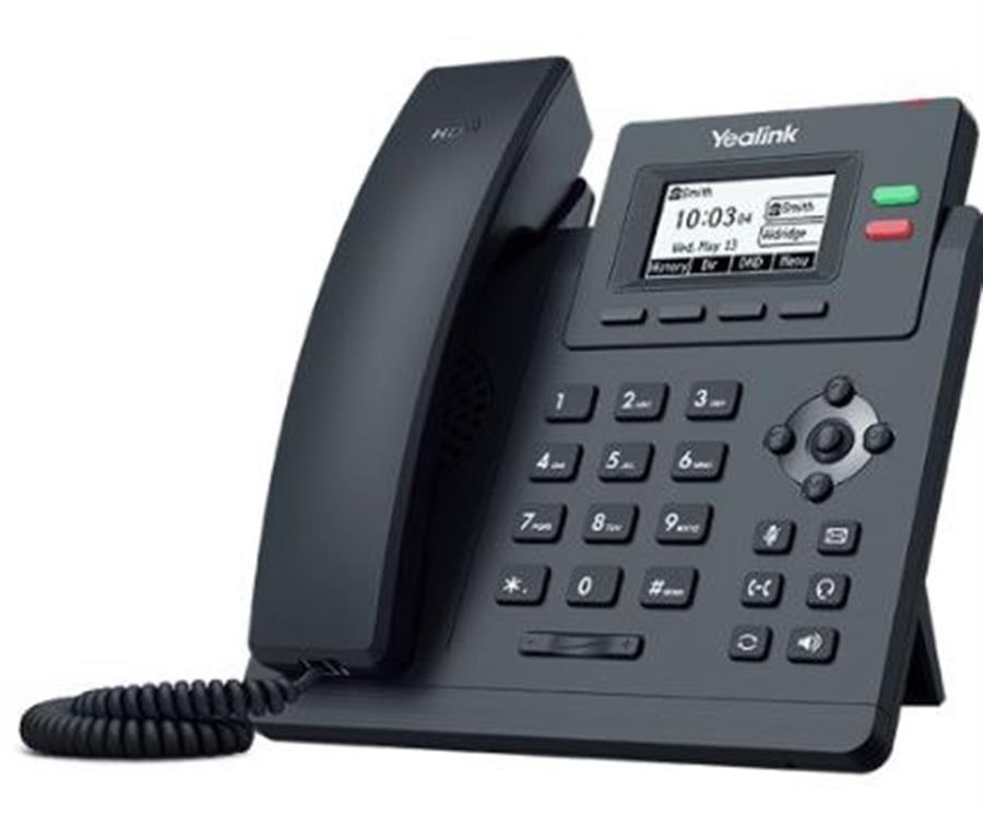 Teléfono fijo IP con pantalla LCD - ideal para empresas y profesionales