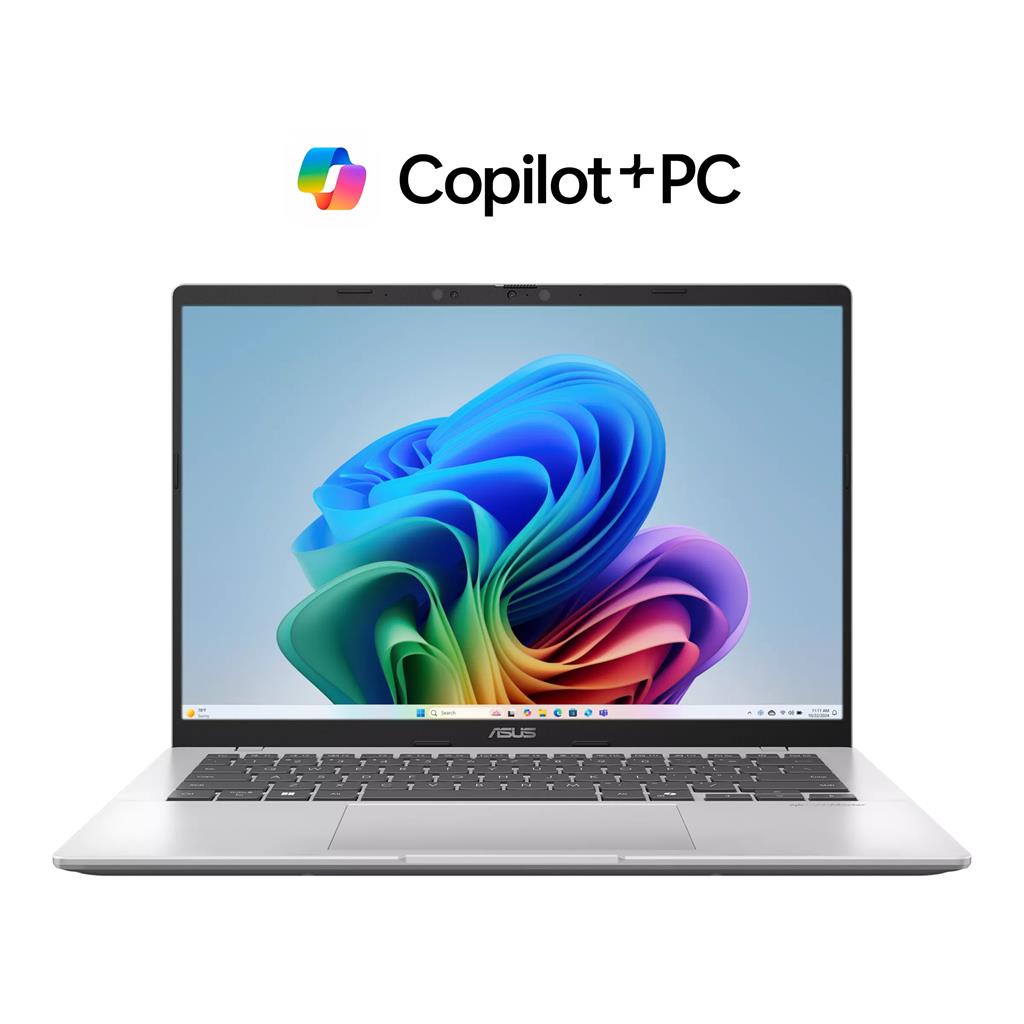Notebook Asus Vivobook Snapdragon X 16GB 512GB WUXGA 14” (consultar colores disponibles)