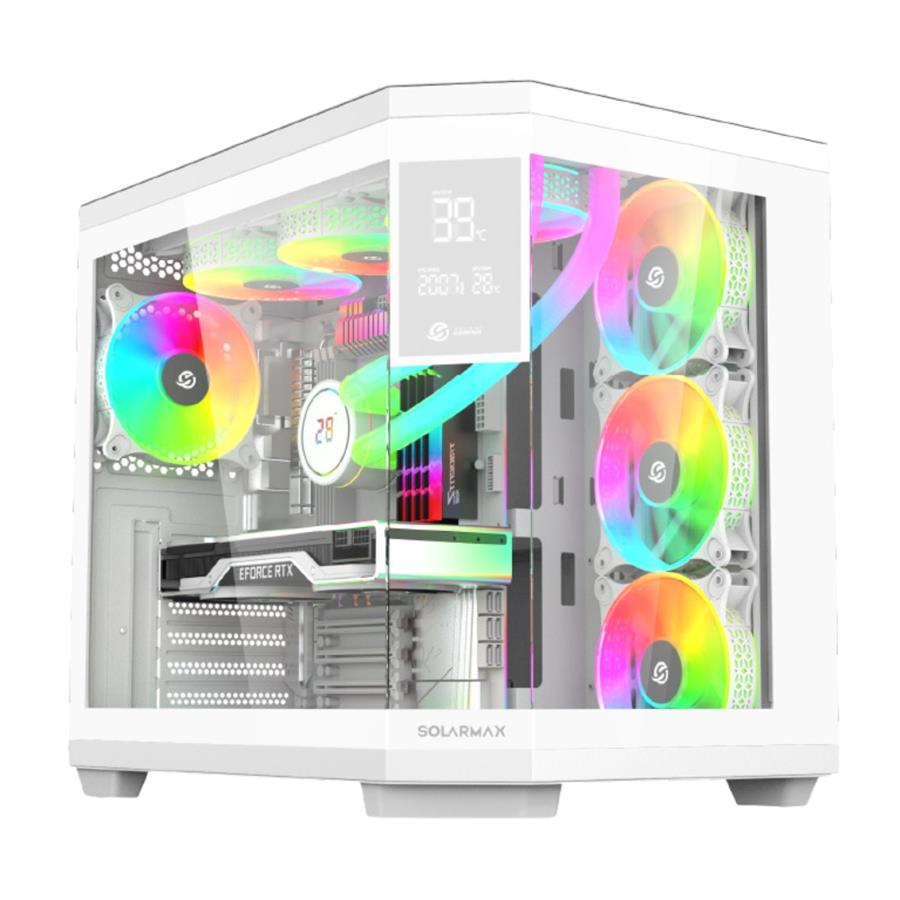 Gabinete Solarmax con pantalla LCD (CM-W950S) Blanco