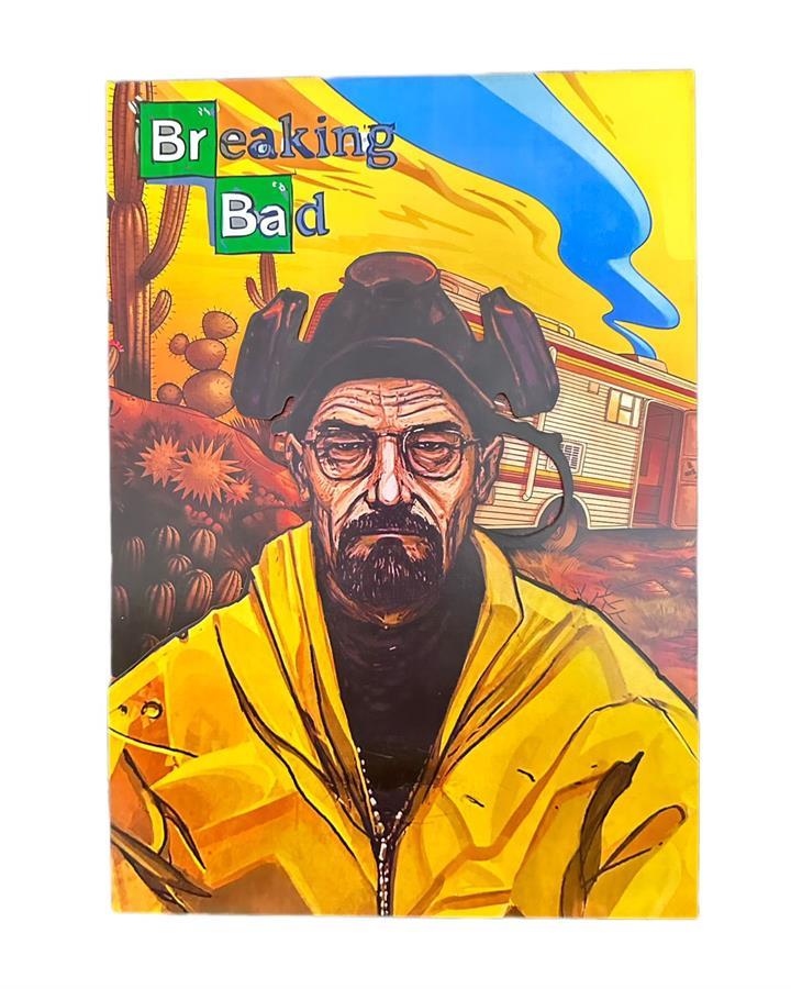 CUADRO GAMER 3D SIMPLE BREAKING BAD
