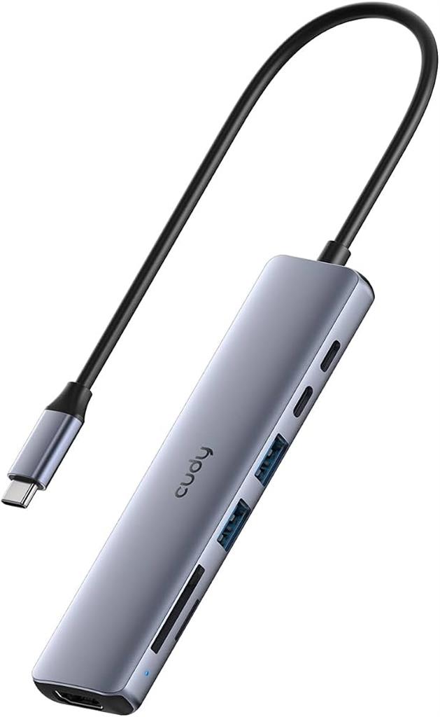 Hub Cudy 7 en 1 USB-C