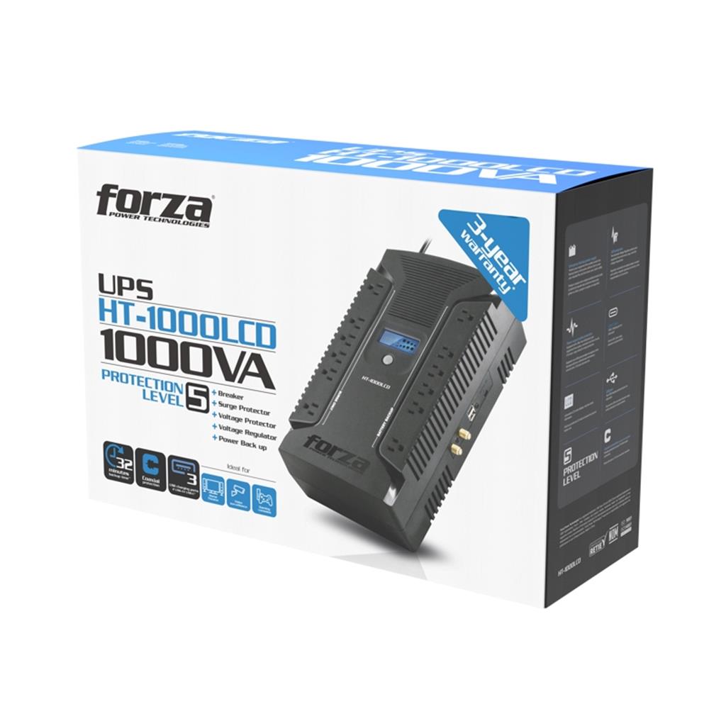 UPS HT FORZA Interactiva 1000VA 600W