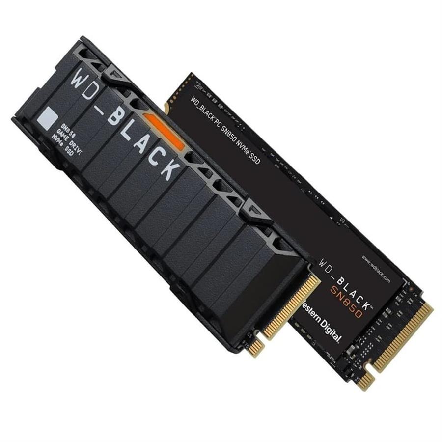Disco SSD WD 1T Black SN850X NVMe 7300MB/S con disipador