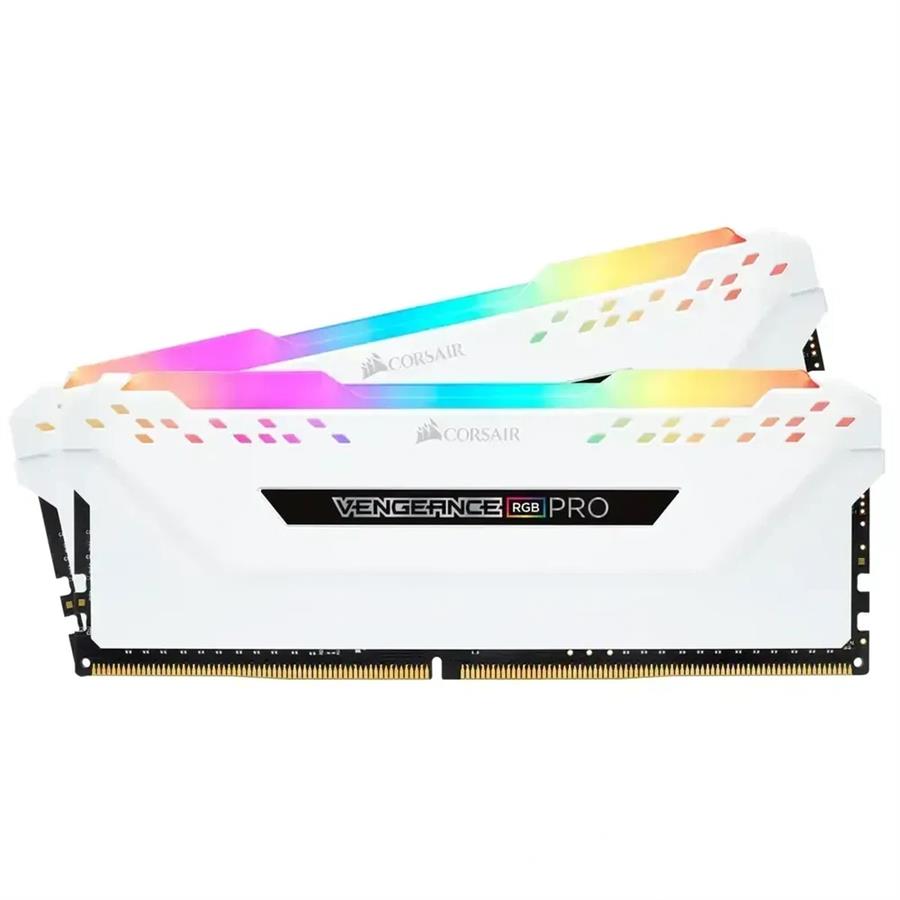 Memoria Corsair 16 GB Vengeance RGB Pro White CL16 (2X8GB) (DDR4) (3200 MHz)