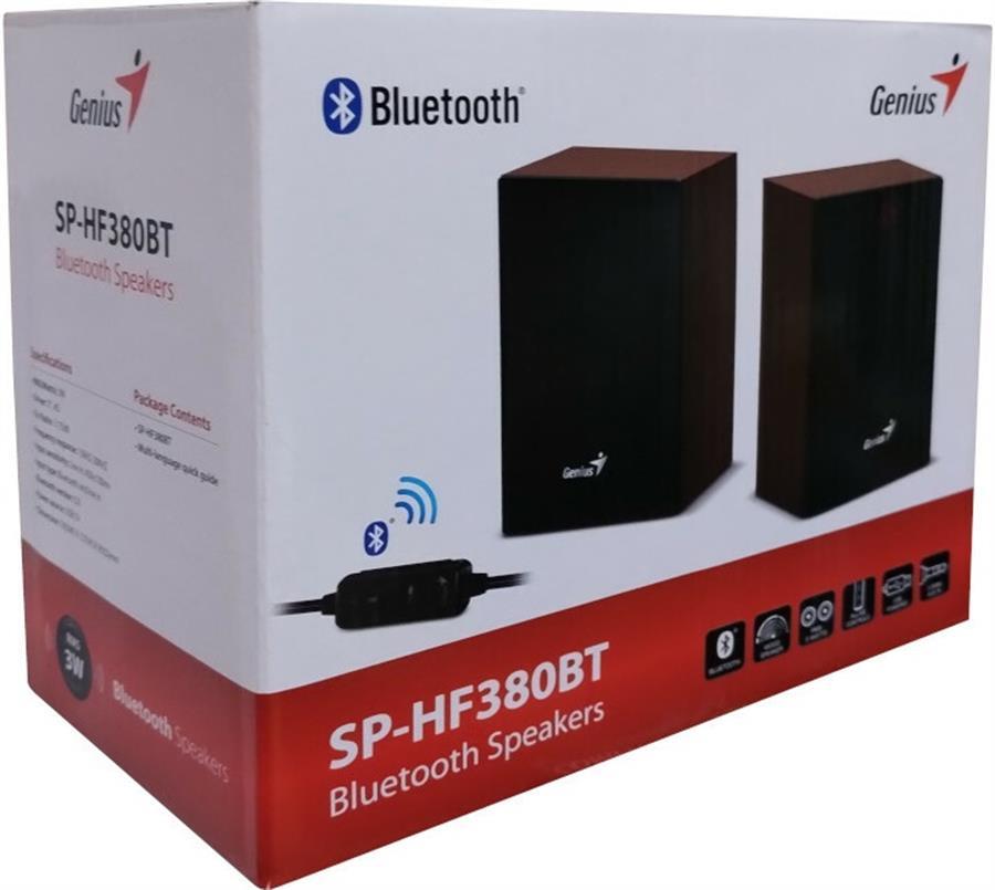 Parlante USB Genius SP-HF380 BT Madera