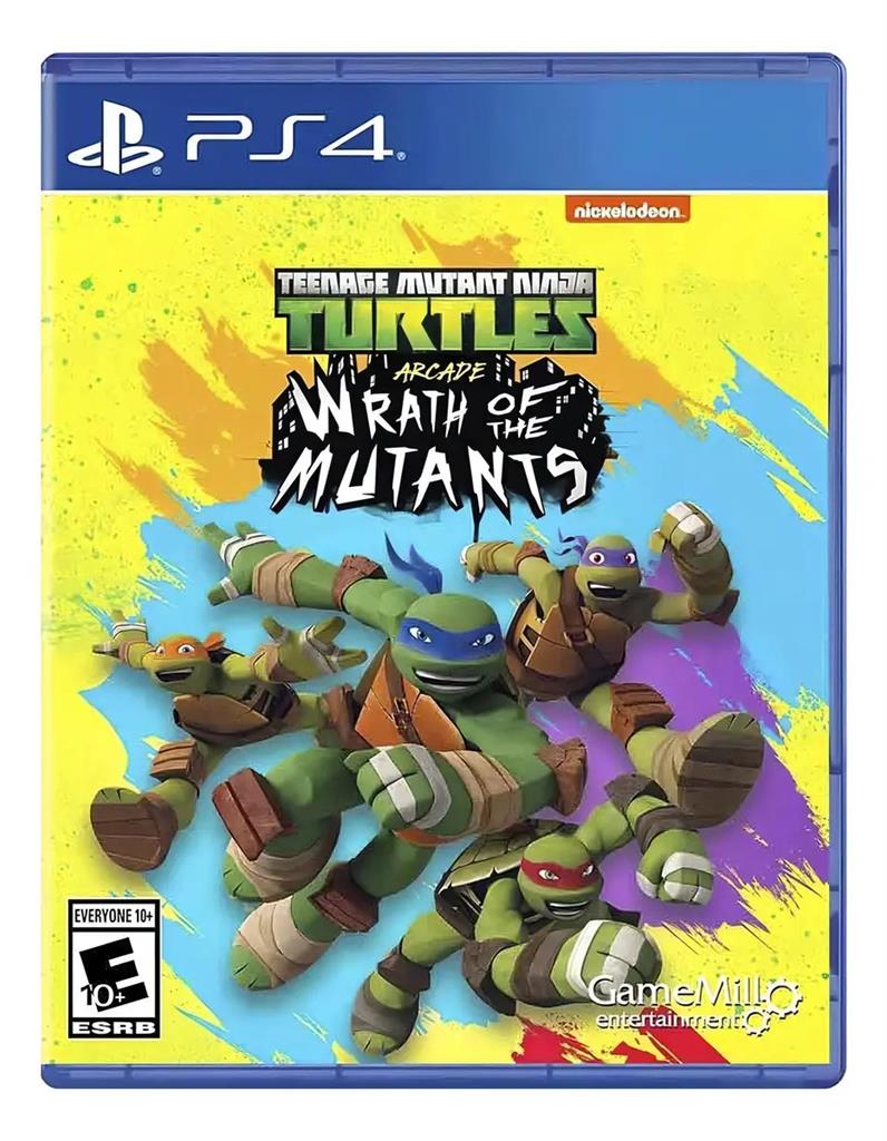 TEENAGE MUTANT NINJA TURTLES ARCADE WRATH OF THE MUTANTS EU PS4 FISICO