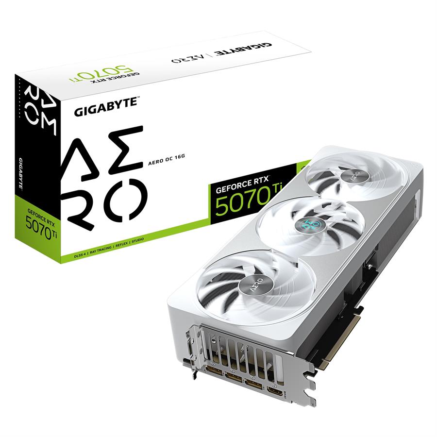 PLACA DE VIDEO GIGABYTE RTX 5070TI AERO OC 16GB