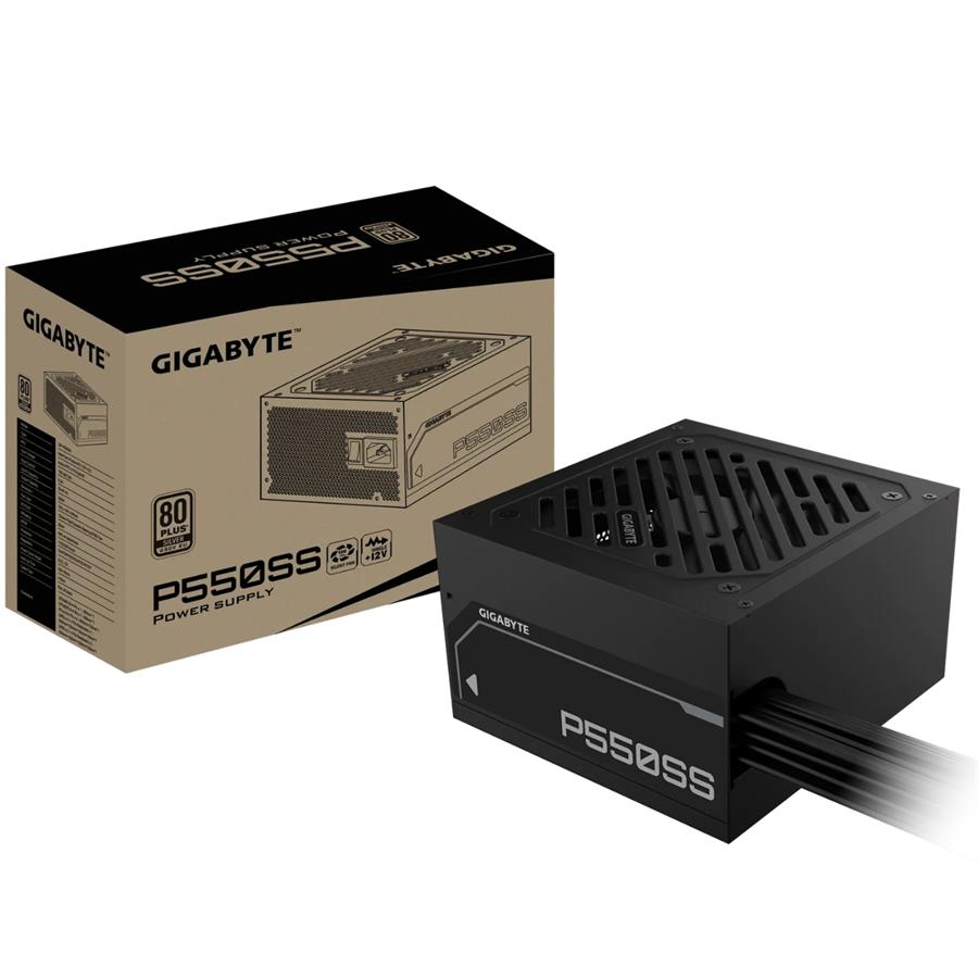 Fuente Gamer Gigabyte 550W 80 Plus Silver Atx 3.0