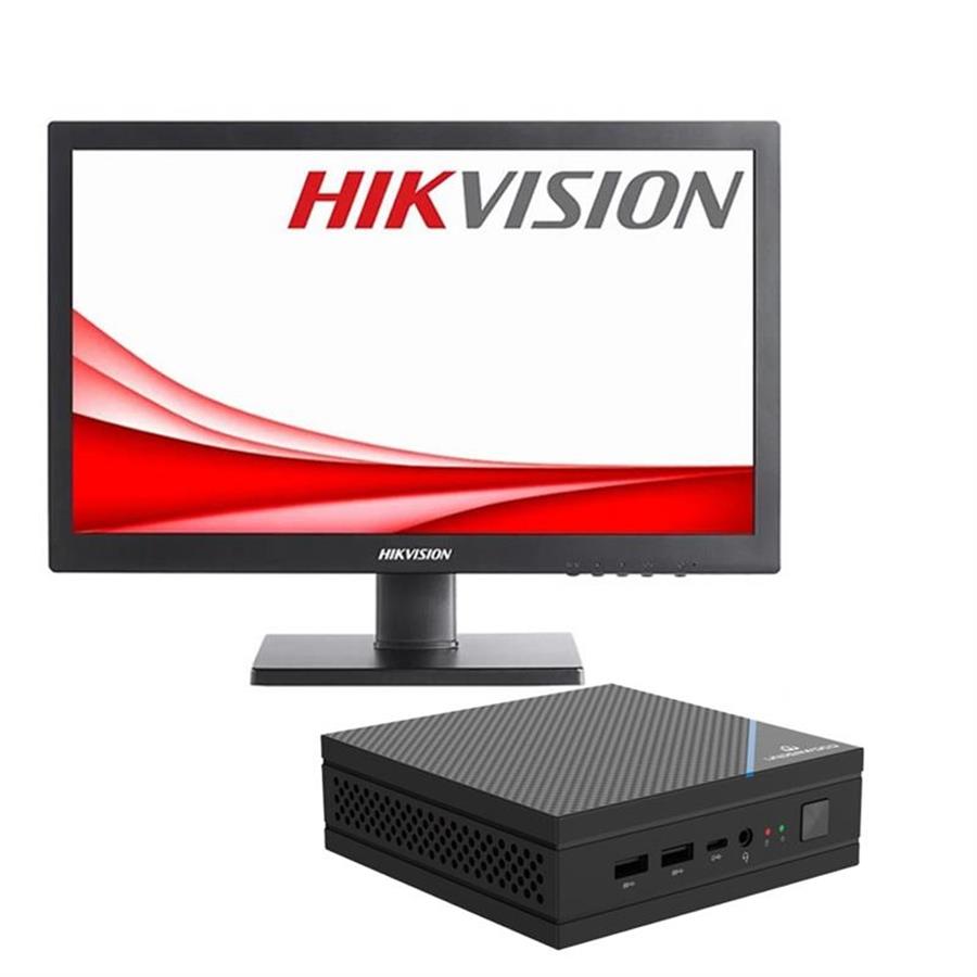 Combo MiniPC Underwood VOT 5095 + Monitor 19" Hikvision DS-D5019QE-B