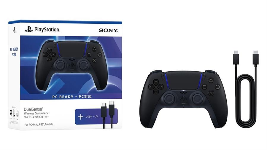 Joystick Sony PS5 Original Dualsense (Midnight Black) + USB-C