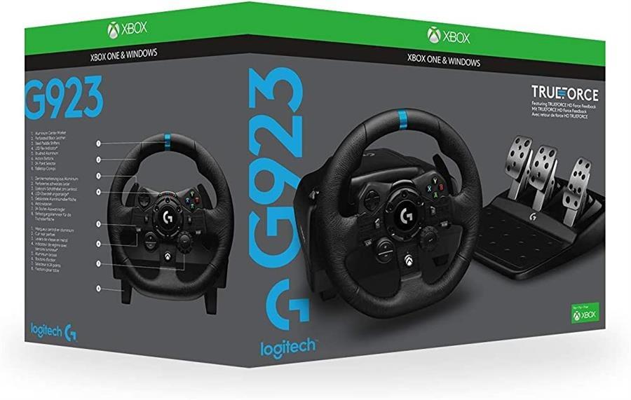 Volante y pedales Logitech G923 Racing para Xbox Series X|S /Xbox One/PC (941-000157)