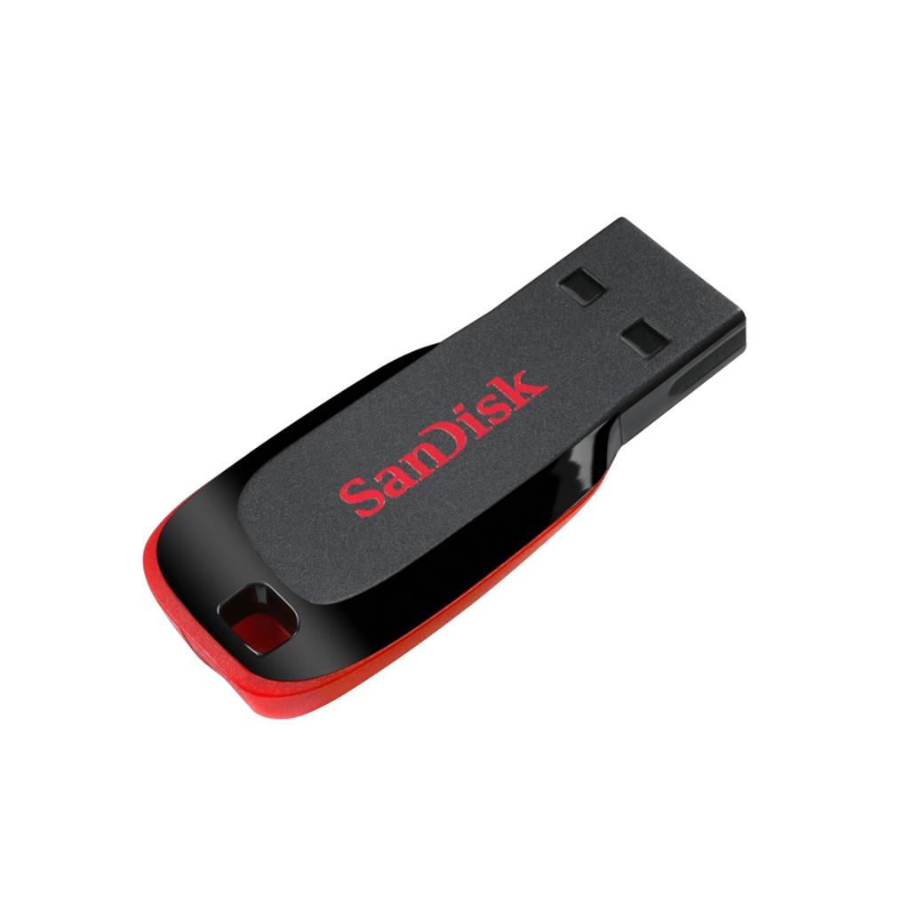 Pendrive Sandisk Cruzer Blade 16GB USB 2.0 Tipo A Negro