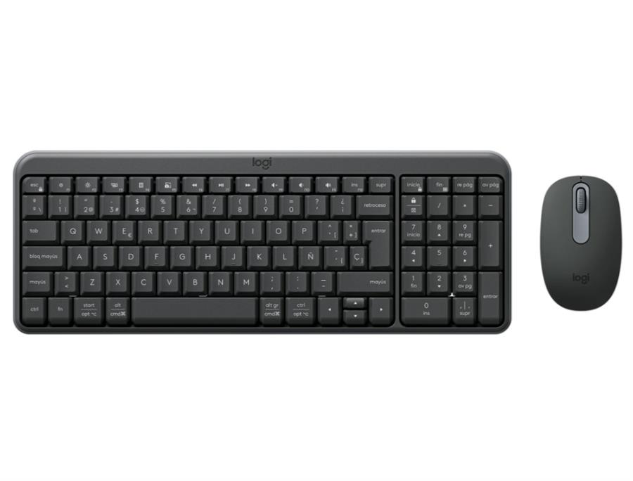 Teclado+Mouse Logitech Bluetooth MK250 Blk 920-013513