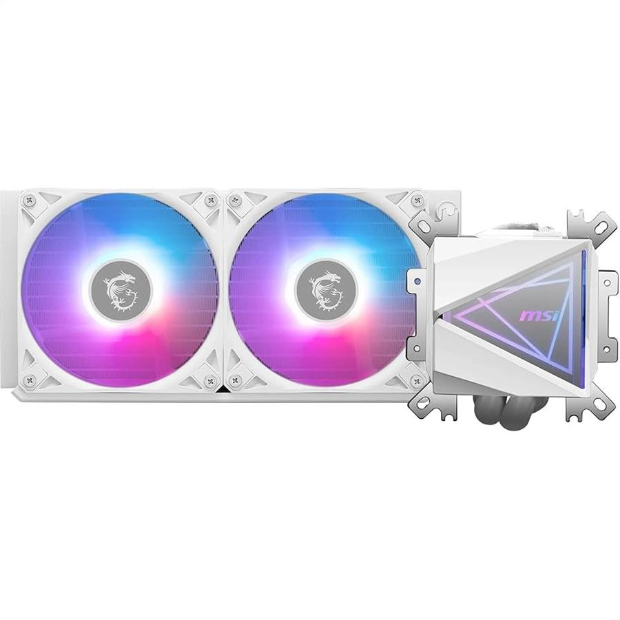Water Cooling MSI MAG CORELIQUID I240 WHITE 2x CPU Cooler 240mm