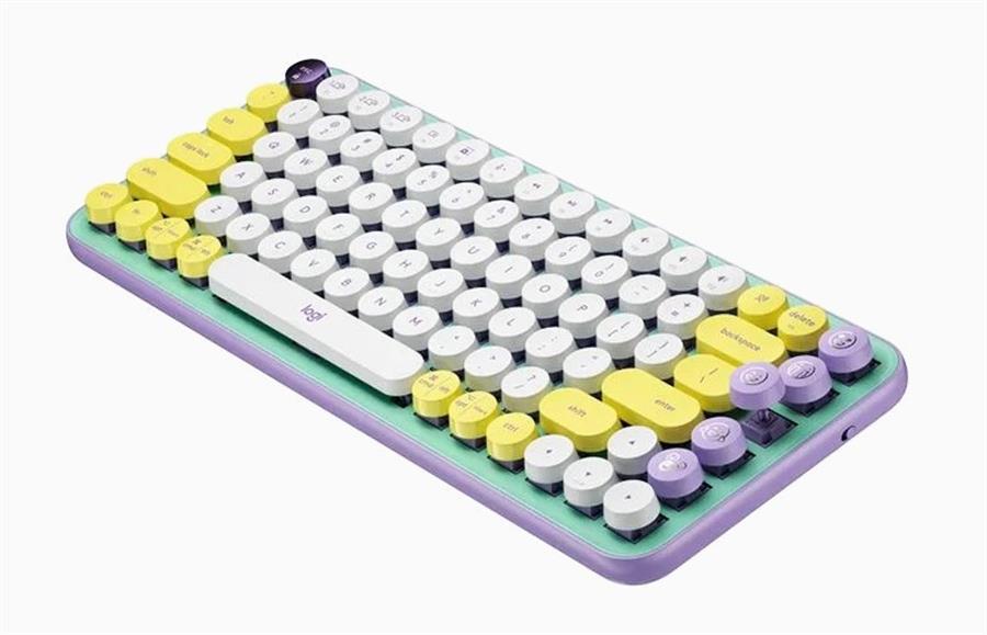 Teclado Logitech POP Keys Mecanico Fresh Vibes (920-010714)