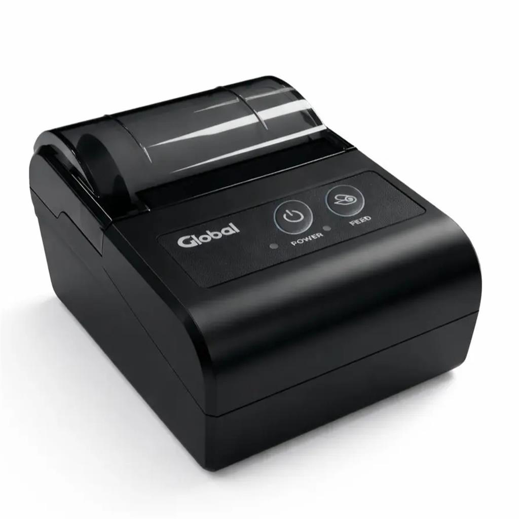 Impresora Termica Global Portatil POS 58mm USB 2.0 + Bluetooth + RJ11 - 203dpi-100mm/s