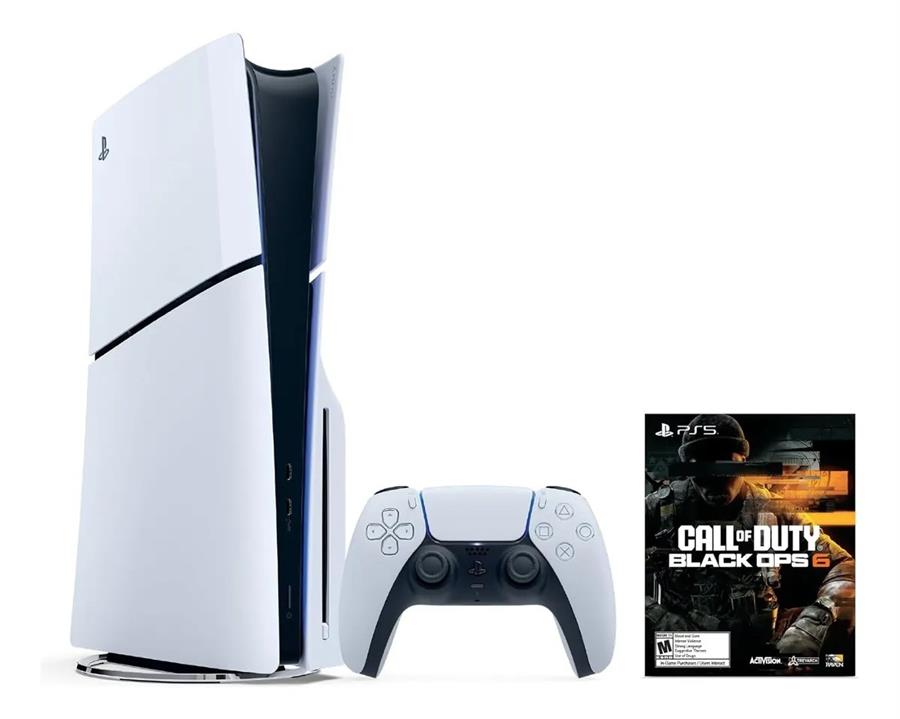 Consola PlayStation 5 Slim Fisica + Call of Duty Black Ops 6 Digital