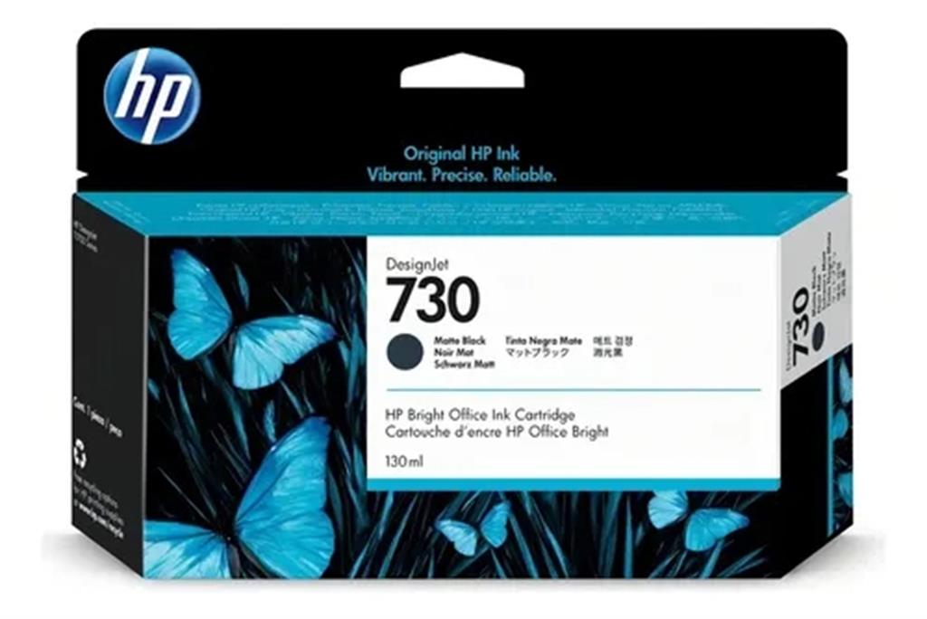 Cartucho de Tinta Plotter HP  730  Negra mate 300ML