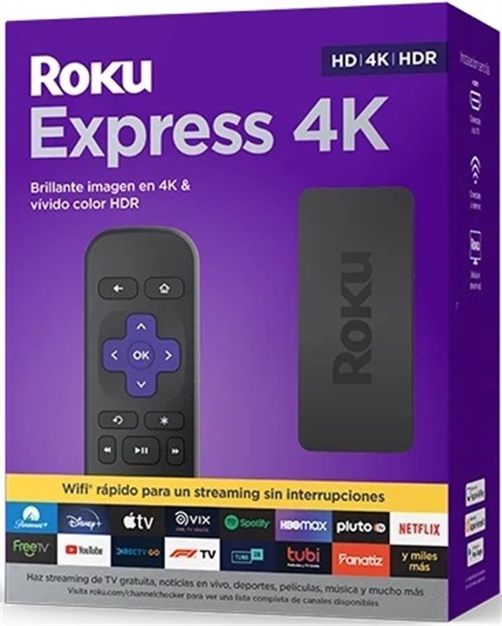 Conversor ROKU Express 4K HD/4K/HDR  3941R2