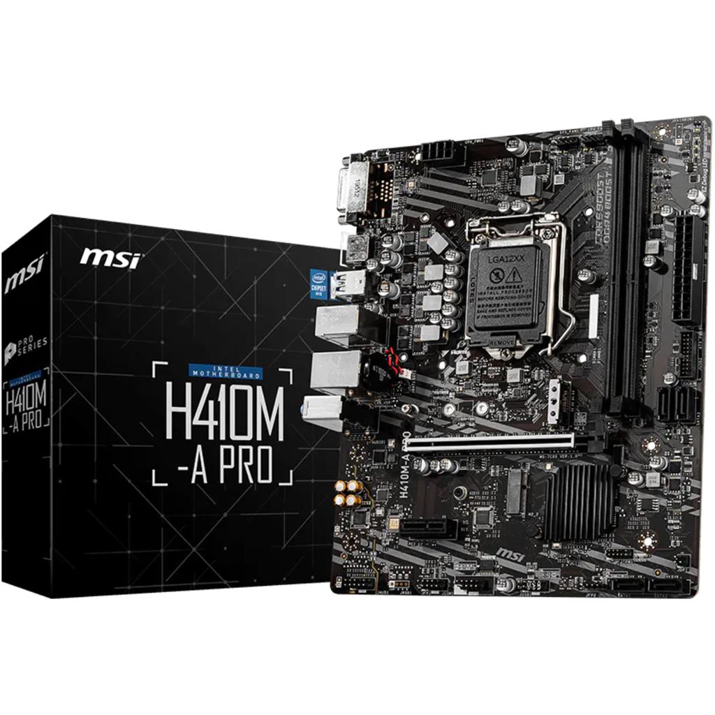 Mother MSI H410M-A PRO s1200 DDR4 (10ma Gen) (0413)