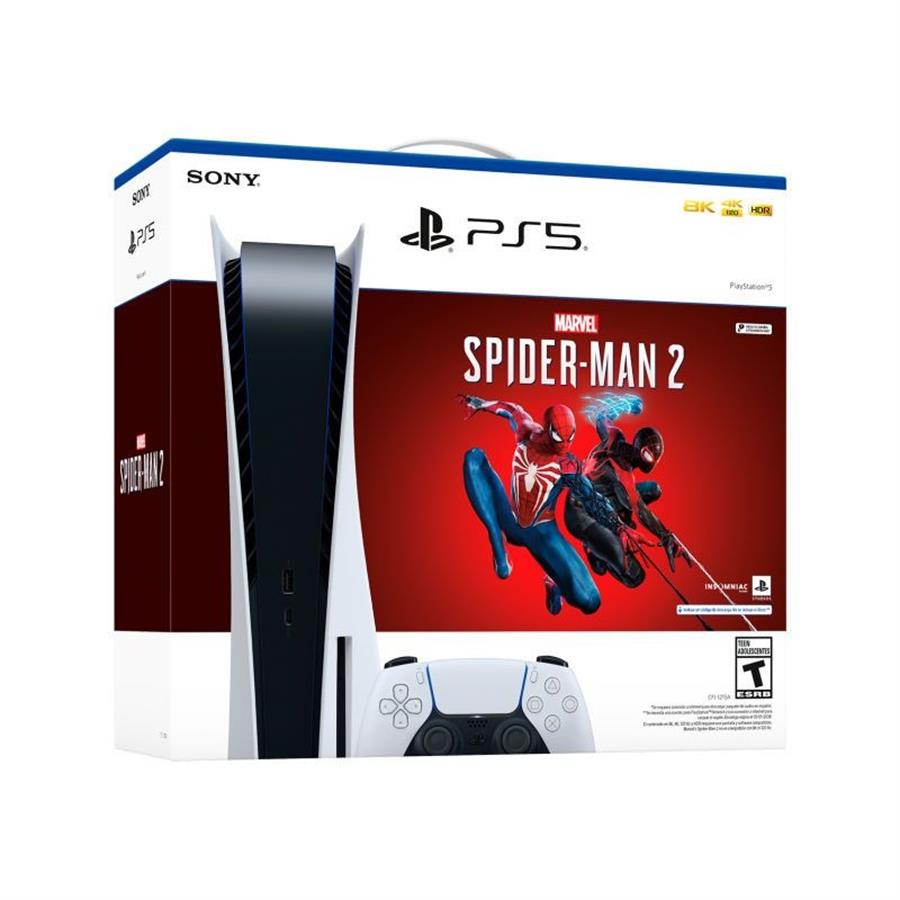 Consola Playstation 5 Fisica Spider-man 2