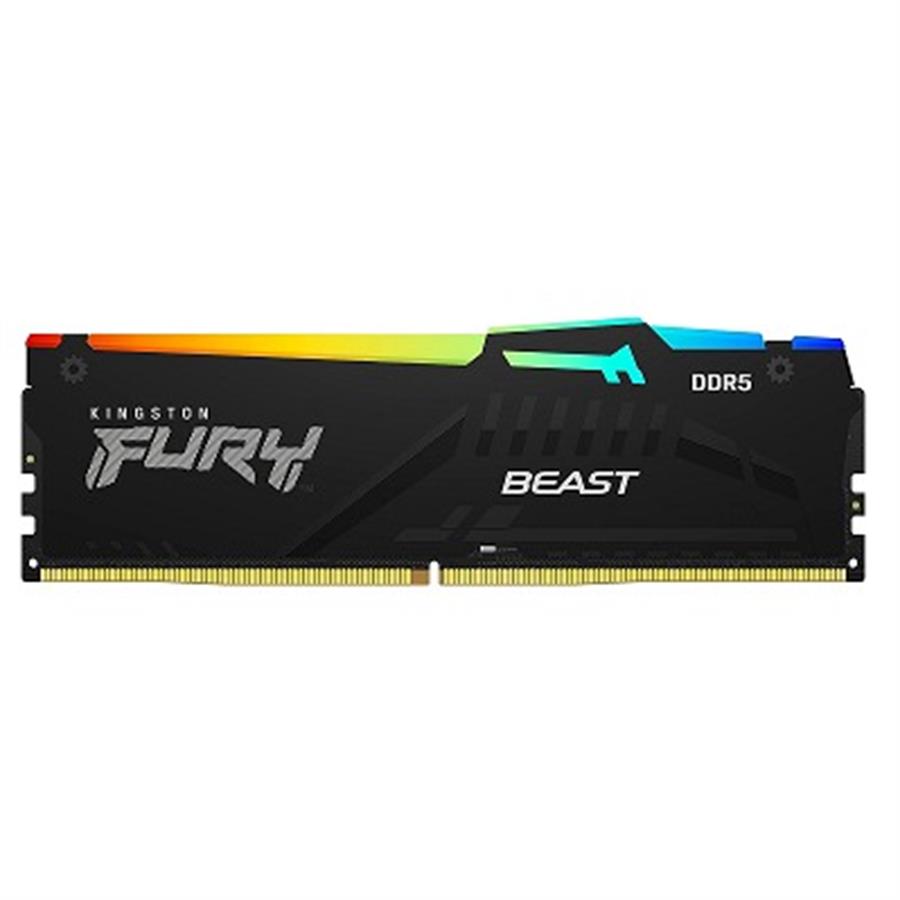 Memoria Kingston Fury 32GB Beast RGB (DDR5)(5200MHz)