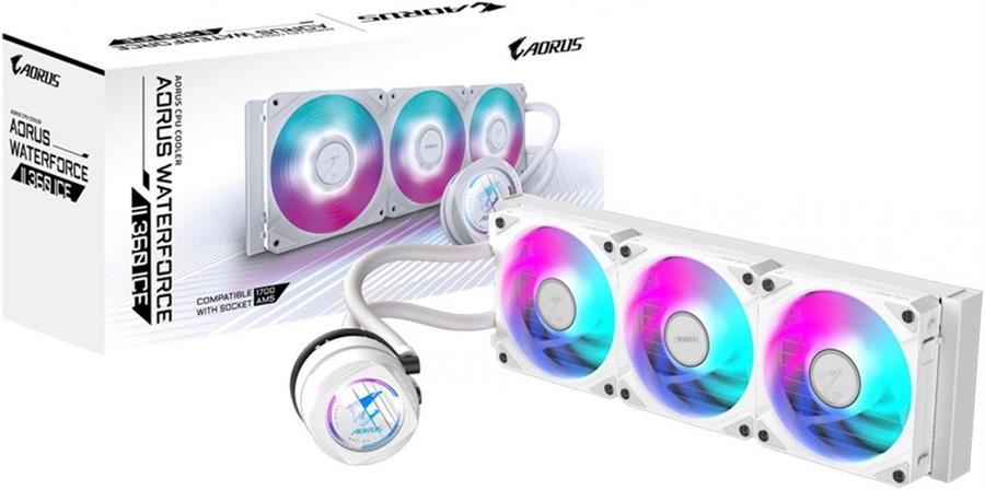 Water Cooler Gigabyte Aorus Waterforce X LI 360L (Consultar colores disponibles)