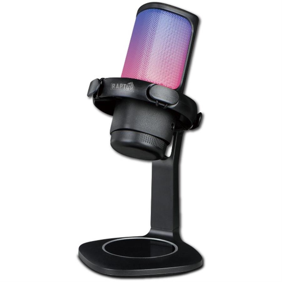 Microfono Raptor Vox RGB USB p/Streaming (7015)