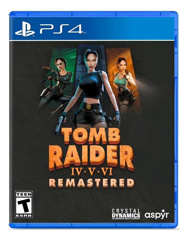 TOMB RAIDER IV-V-VI REMASTERED PS4 FISICO