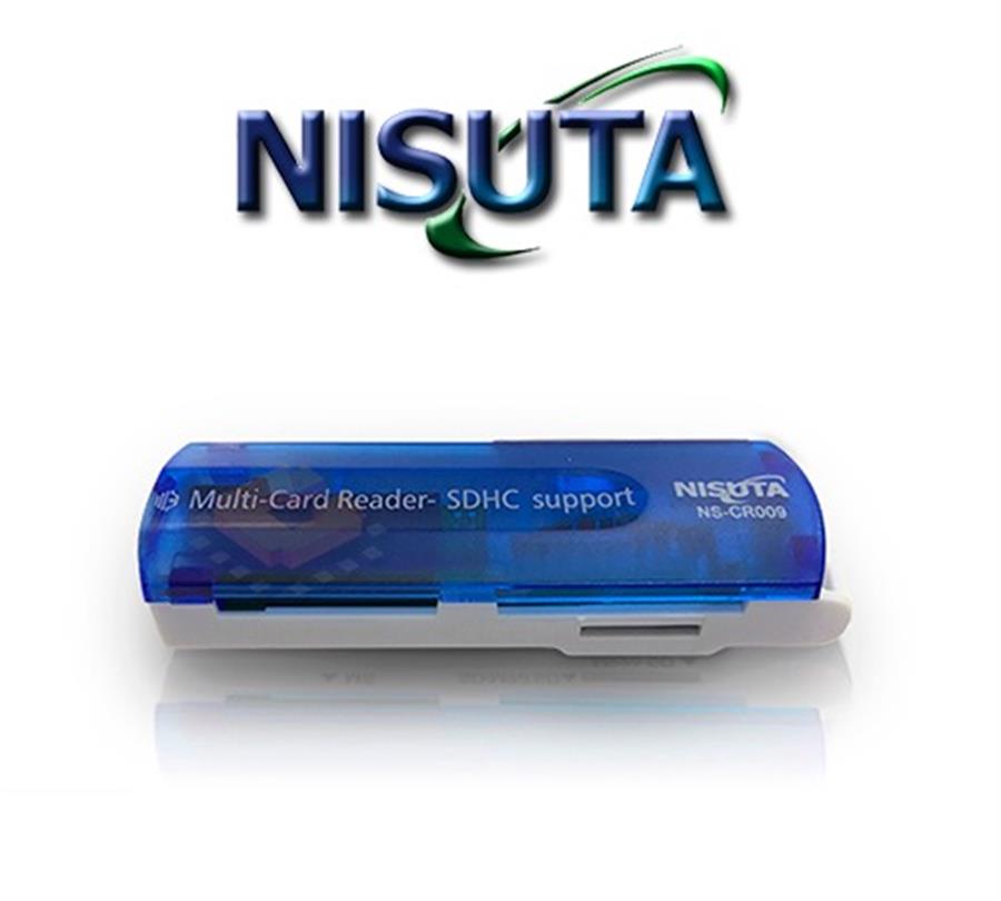 Lector de Memorias Multiple SD/Micro SD Externo USB Nisuta (NS-CR009)