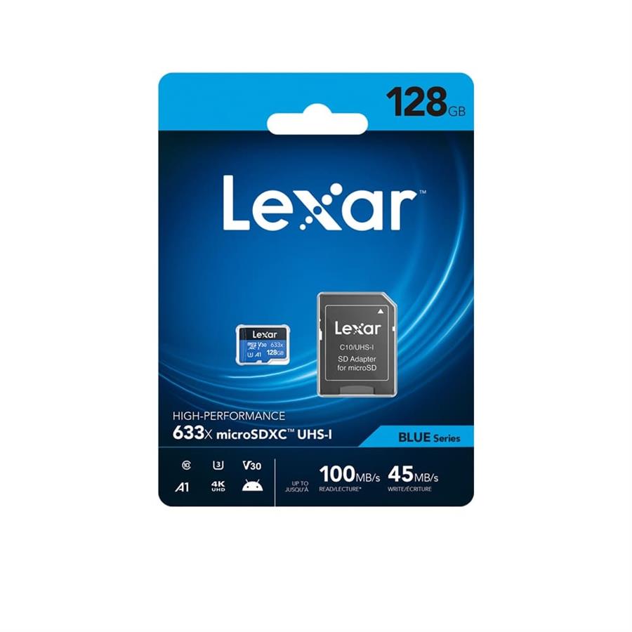 Memoria Micro SD Lexar 633x 128GB UHS-I C10