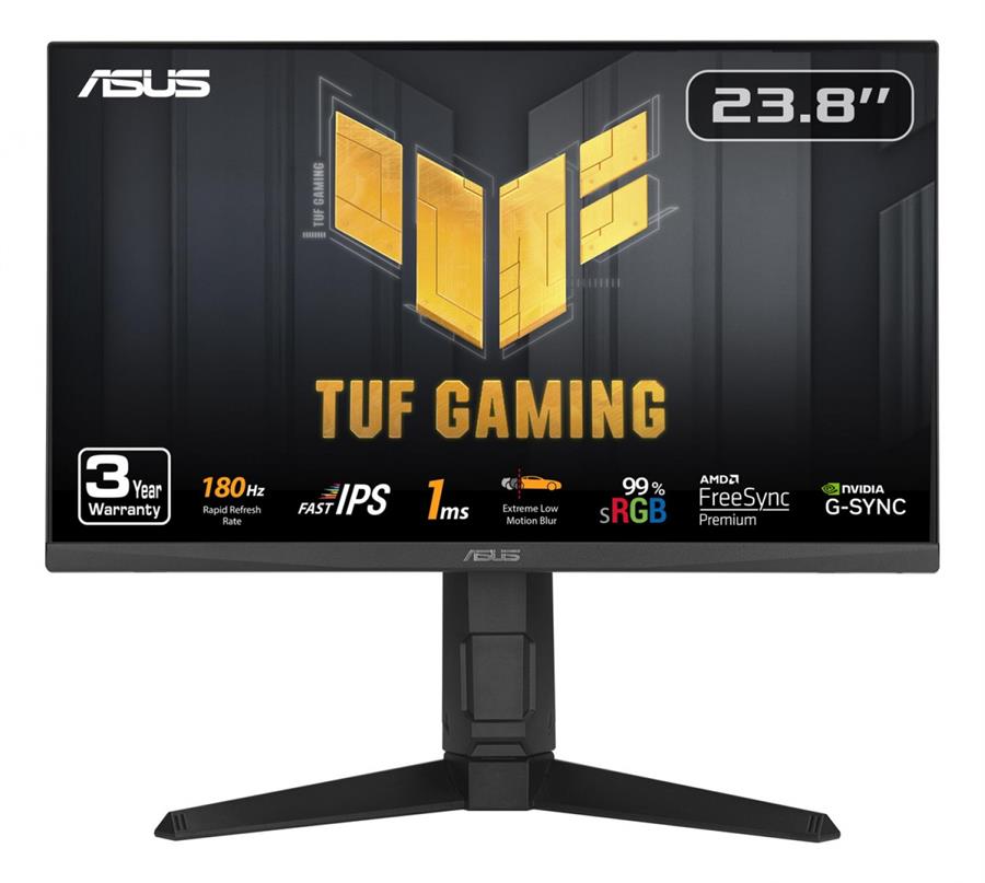 Monitor 24" ASUS VG249QL3A Gaming FHD Fast IPS 180Hz Altura Ajustable
