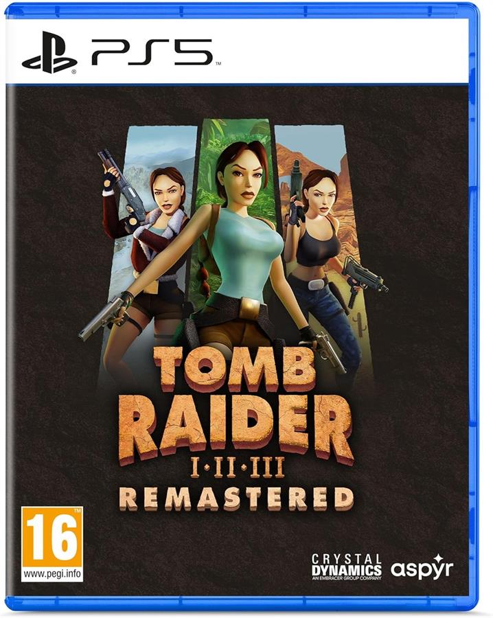 TOMB RAIDER 1-3 REMASTERED STARRING LARA CROFT PS5 físico